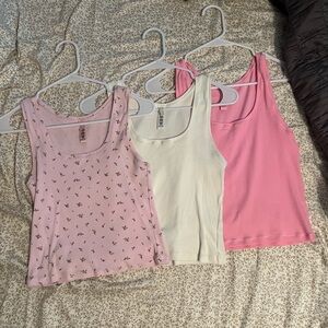 SKIMS Cotton Rib 3-pack Tank